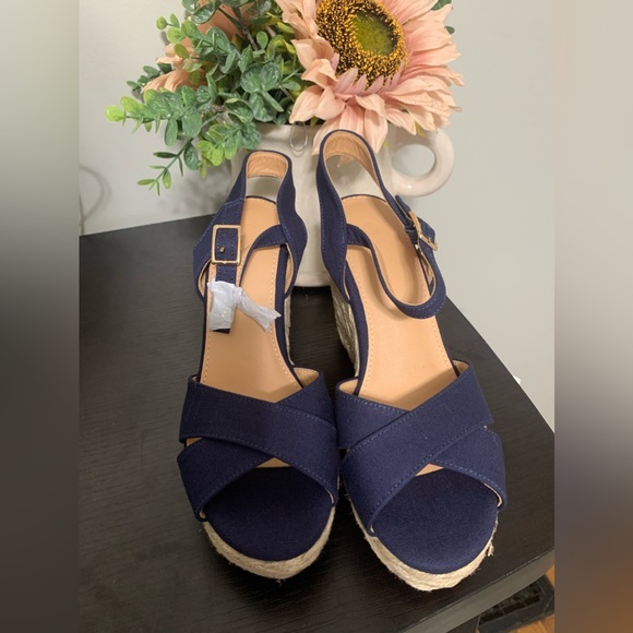 Guayonng Womens Espadrilles Wedges Sandals Platform Heels - Picture 3 of 6